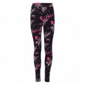 Alpha Aop Leggings G, Puma Black-Peachskin, 104,  Puma