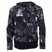 Alpha Aop Sweat Jacket Fl B, Puma Black, 110,  Hoodies