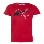 Alpha Graphic Tee B, High Risk Red, 116,  Puma