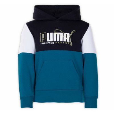 Alpha Hoodie Fl B, Digi-Blue, 140,  Puma