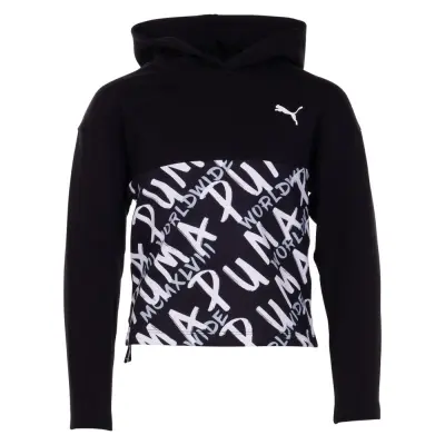Alpha Hoody Fl G, Puma Black, 104,  Hoodies