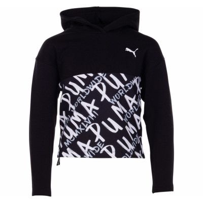 Alpha Hoody Fl G, Puma Black, 140,  Puma