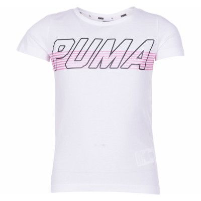 Alpha Logo Tee G, Puma White, 104,  Puma
