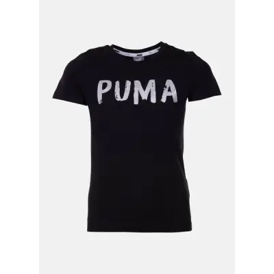 Alpha Tee G, Puma Black, 110,  T-Shirts