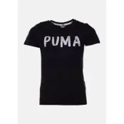 Alpha Tee G, Puma Black, 152,  Puma