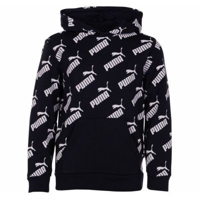 Amplified Aop Hoody Tr B, Puma Black, 110,  Puma