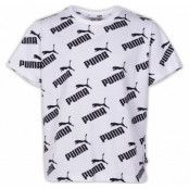 Amplified Aop Tee B, Puma White, 104,  Puma