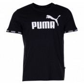 Amplified Big Logo Tee, Cotton Black, M,  Puma