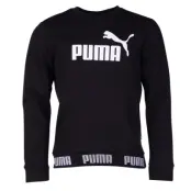 Amplified Crew Fl, Cotton Black, L,  Puma