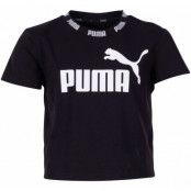 Amplified Cropped Tee, Cotton Black, M,  Puma