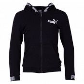 Amplified Hooded Jacket B, Cotton Black, 128,  Puma