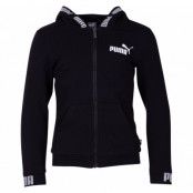 Amplified Hooded Jacket B, Cotton Black, 140,  Puma