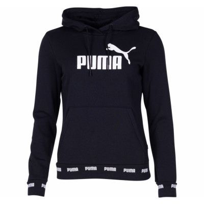 Amplified Hoody Tr, Cotton Black, S,  Puma