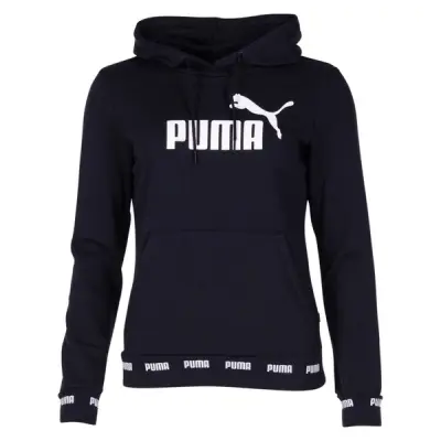 Amplified Hoody Tr, Cotton Black, S,  Puma