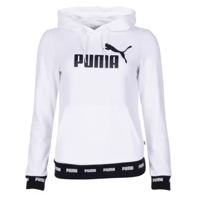 Amplified Hoody Tr, Puma White, S,  Puma