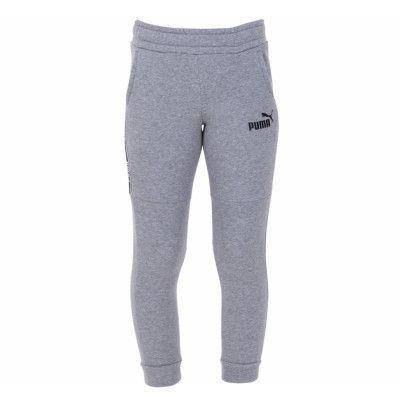 Amplified Sweat Pants Fl Cl B, Medium Gray Heather, 140,  Puma