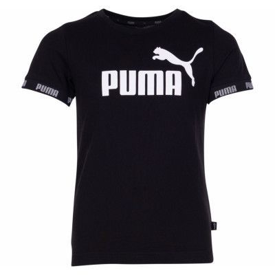 Amplified Tee B, Cotton Black, 104,  Puma