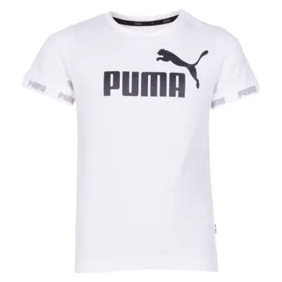 Amplified Tee B, Puma White, 140,  Puma