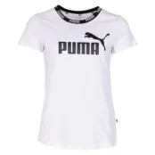 Amplified Tee, Puma White, S,  Puma