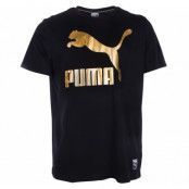 Archive Logo Tee, Cotton Black, M, Puma