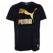 Archive Logo Tee, Cotton Black, S,  Puma