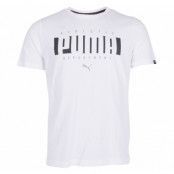 Athletic Tee, Puma White, M,  Puma