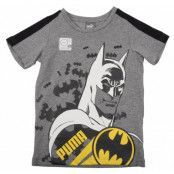 Batman Tee, Medium Gray Heather, 128,  Puma