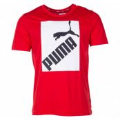 Big Logo Tee, High Risk Red, S,  Puma