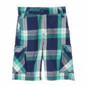 Boys Beach Check Walkshorts, Green, 104,  Puma