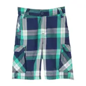 Boys Beach Check Walkshorts, Green, 164,  Vardagsshorts