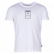 Brand Placed Tee, Puma White, Xl,  Puma