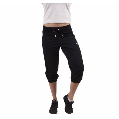 Capri Sweat Pants, Black, Xs,  Puma