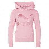 Classics Logo Hoodie G, Peachskin, 104,  Puma