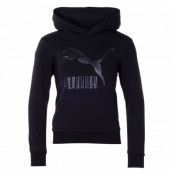 Classics Logo Hoodie G, Puma Black, 110,  Hoodies