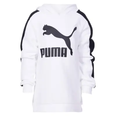 Classics T7 Hoody G, Puma White, 116,  Hoodies
