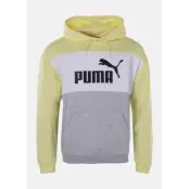 Colorblock Hoodie, Yellow Pear, L,  Hoodies