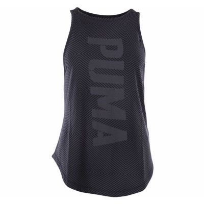Dancer Puma Burnout Tank, Dark Gray Heather, S,  Puma