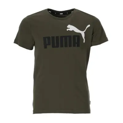 Ess+ 2 Col Logo Tee B, Grape Leaf, 152,  Puma