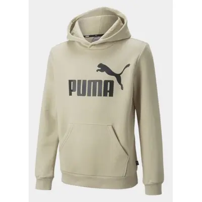 Ess Big Logo Hoodie Fl B, Light Sand, 164,  Hoodies