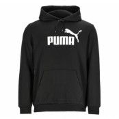 Ess Big Logo Hoodie Fl, Puma Black, 2xl,  Hoodies