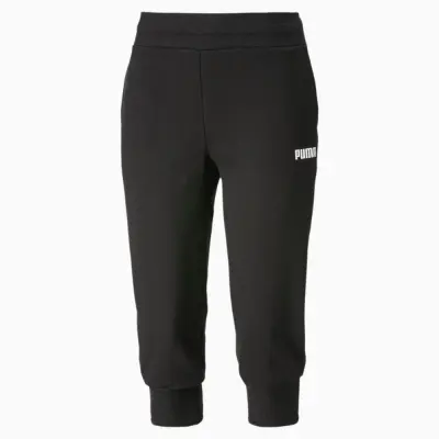 Ess Capri Sweatpants Tr, Puma Black, S,  Vardagsshorts