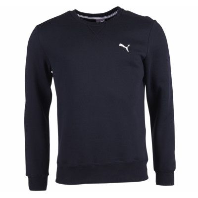 Ess Crew Sweat Fl, Black, S,  Puma
