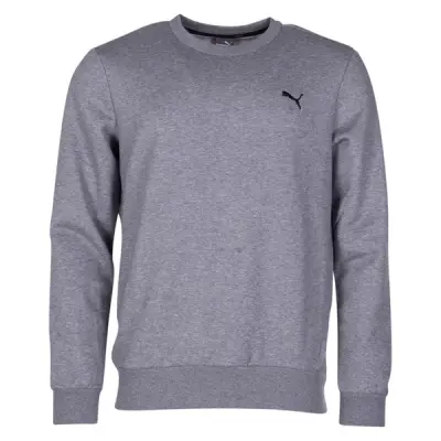 Ess Crew Sweat, Fl, Medium Gray Heather, Xl,  Puma