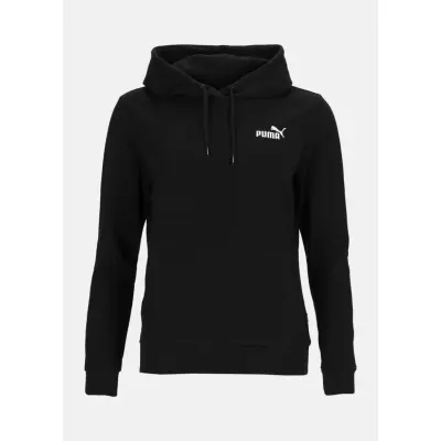 Ess+ Embroidery Hoodie Tr, Puma Black, L,  Hoodies
