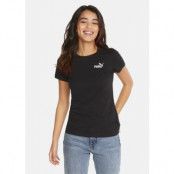 Ess+ Embroidery Tee, Puma Black, Xl,  T-Shirts
