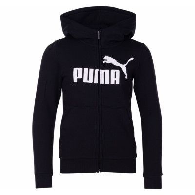 Ess Hooded Jacket Fl G, Cotton Black, 110,  Puma