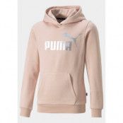 Ess+ Logo Hoodie Fl G, Rose Quartz, 140,  Hoodies