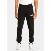 Ess Logo Pants Fl Cl, Puma Black, L,  Vardagsbyxor