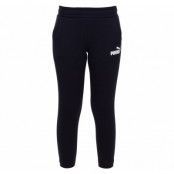 Ess Logo Sweat Pants Fl Cl B, Cotton Black, 116,  Puma