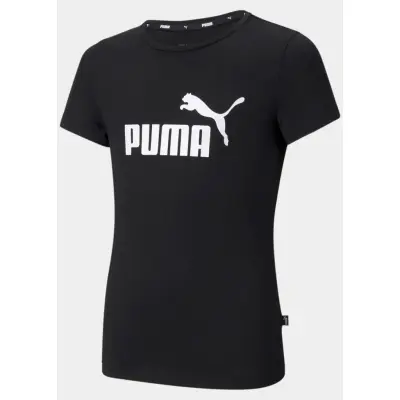 Ess Logo Tee G, Puma Black, 140,  T-Shirts